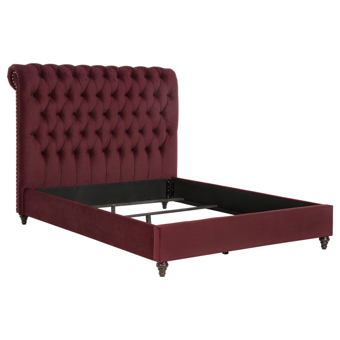 Devon Upholstered Panel Bed