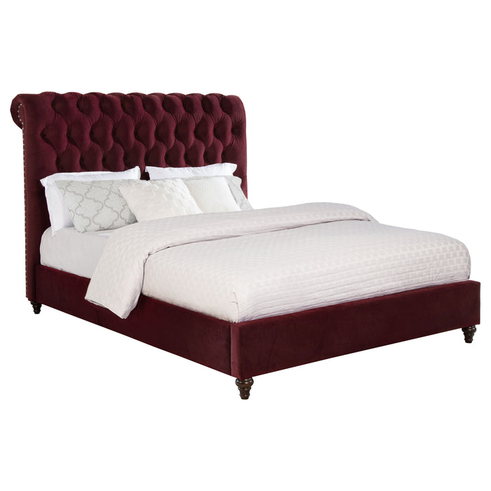 Devon Upholstered Panel Bed