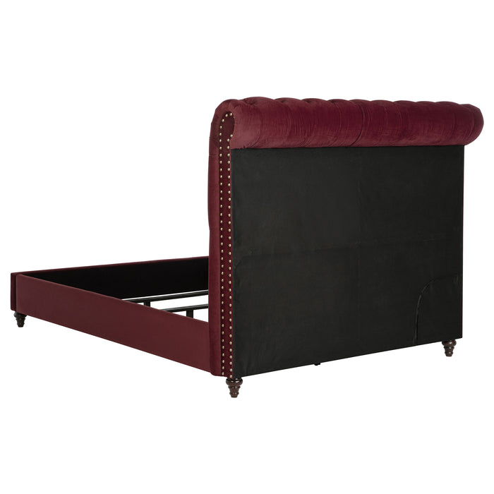 Devon Upholstered Panel Bed