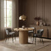 Dahlia 36" Solid Wood And Natural Cane Counter Height Table
