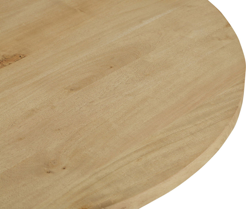 Spherical Acacia Wood Coffee Table