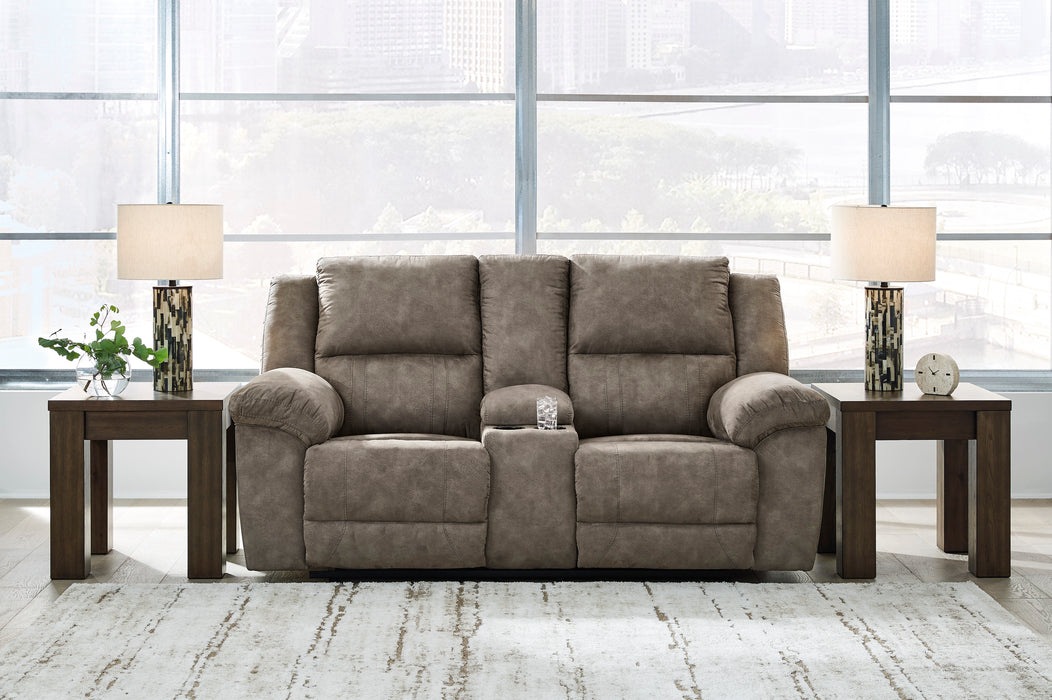Laresview Reclining Sofa and Loveseat
