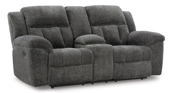 Frohn Reclining Loveseat with Console - 3740694