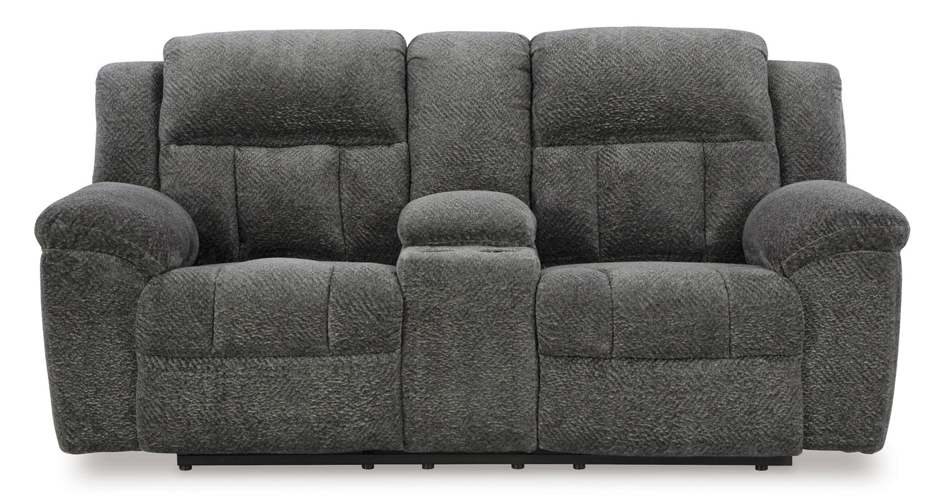 Frohn Reclining Loveseat with Console