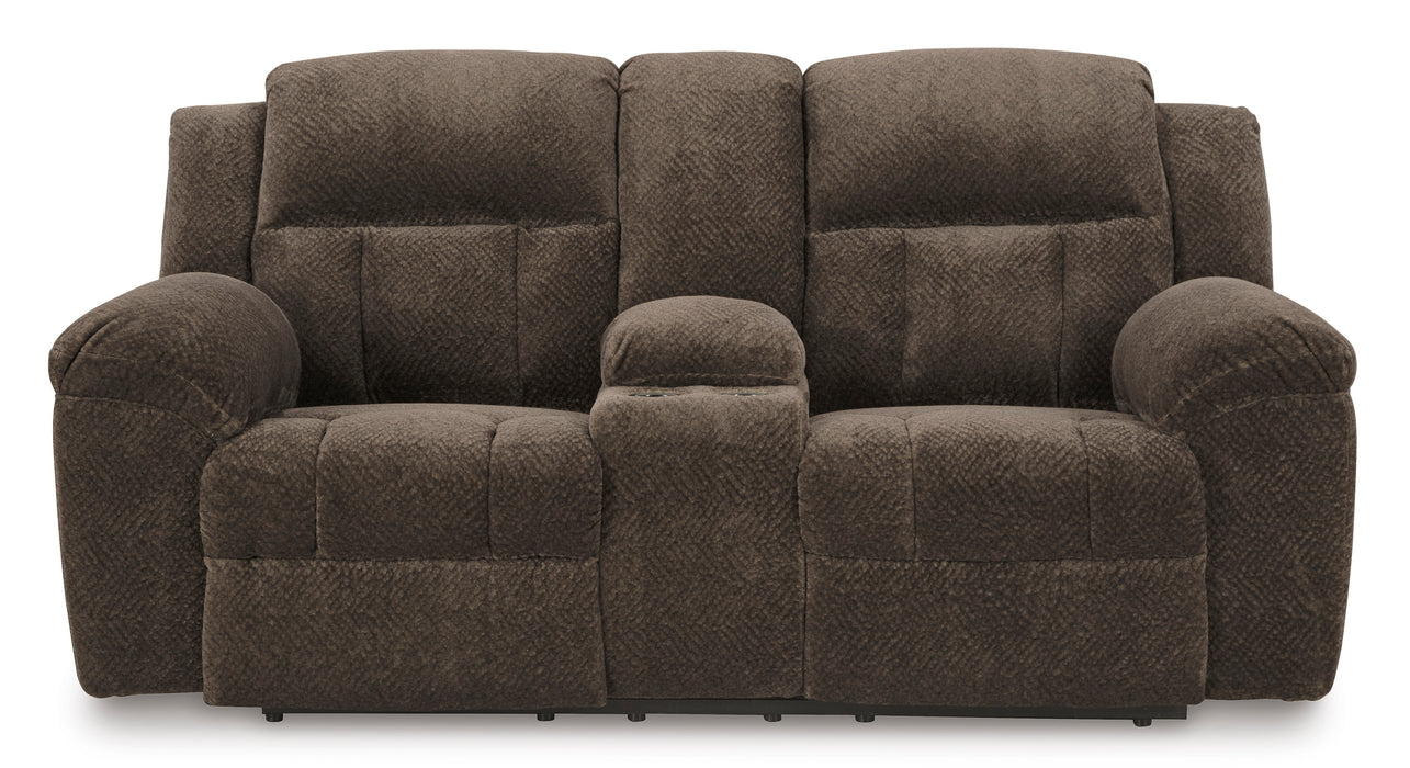 Frohn Reclining Loveseat with Console