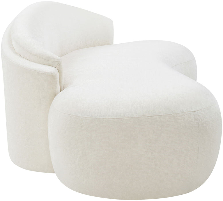 Caspian 79" Chenille Fabric Upholstered Loveseat