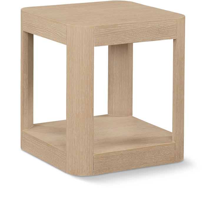 Reeves Solid Wood And Veneer End / Side Table