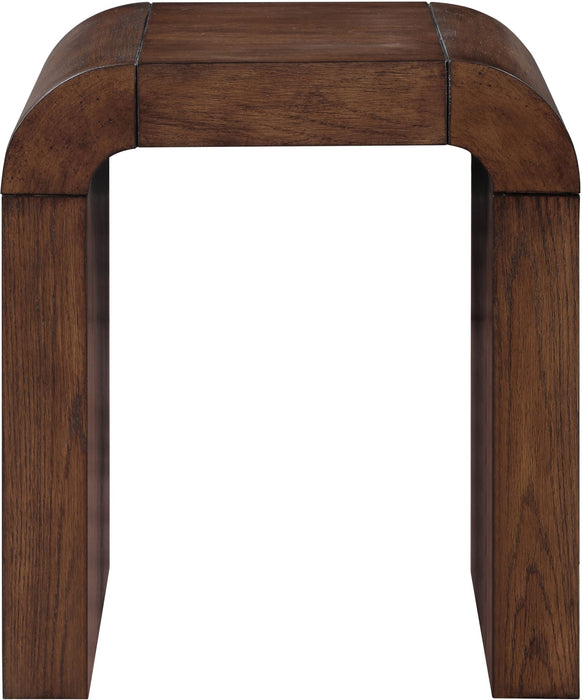 Toulon Oak Veneer End / Side Table