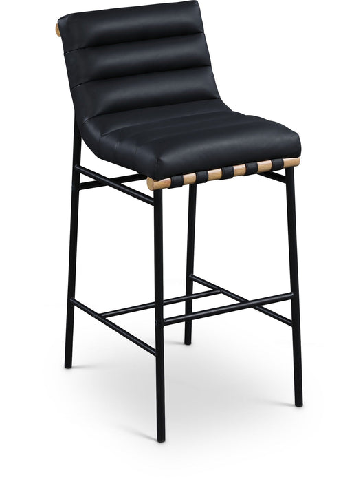 Burke Boucle Fabric Upholstered Bar Stool