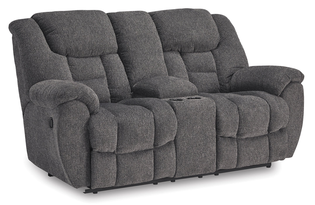 Foreside Reclining Sofa and Loveseat