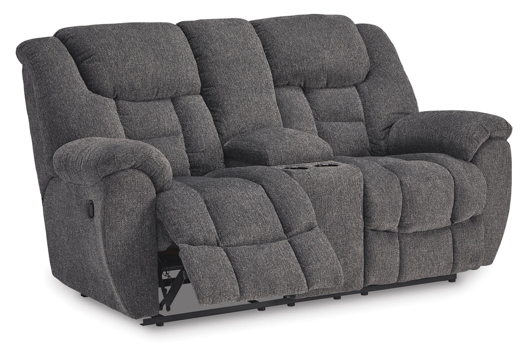 Foreside Reclining Sofa and Loveseat