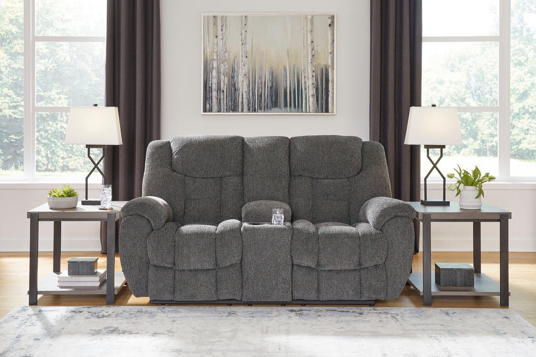 Foreside Reclining Sofa and Loveseat