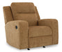 Kanlow Reclining Loveseat with Console - Yellow