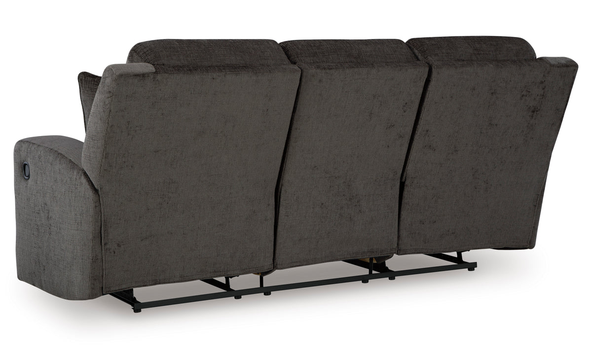 Kanlow Reclining Loveseat with Console