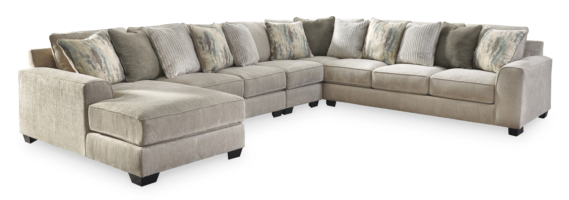 Ardsley 5-Piece Sectional with Ottoman