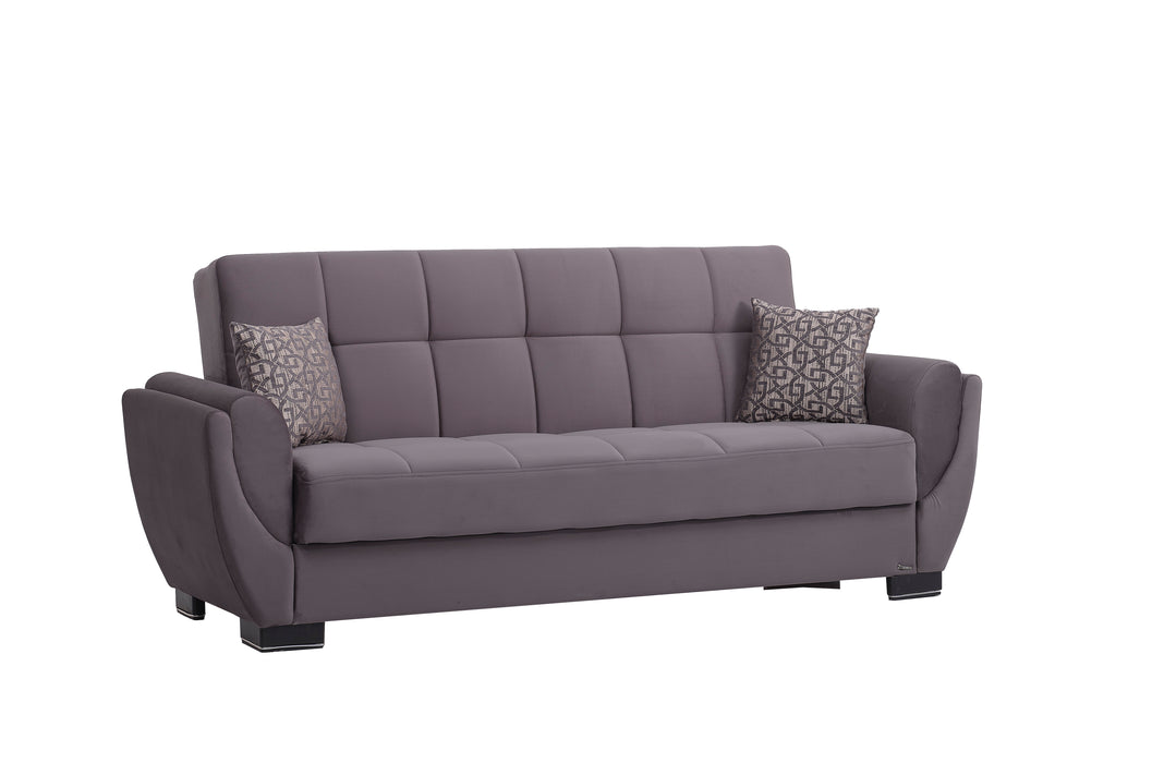 Ottomanson Armada Air Collection Upholstered Convertible Sofabed with Storage