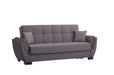 Ottomanson Armada Air Collection Upholstered Convertible Sofabed with Storage