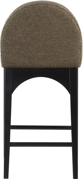 Waldorf Boucle Fabric Upholstered Counter Stool