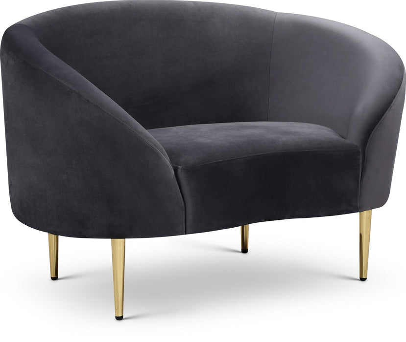 Ritz Velvet Upholstered Chair
