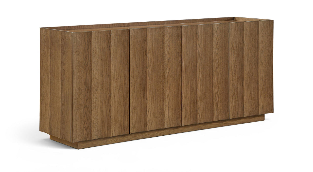 Aparador / bufé de madera maciza con enchapado de roble Swoon