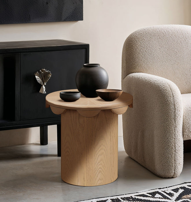 Dahlia Oak Veneer Coffee Table