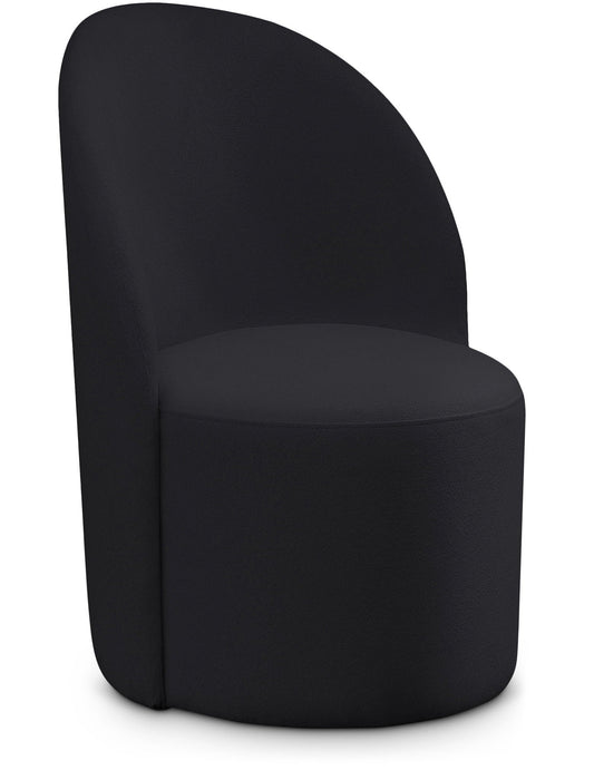 Hautely Boucle Fabric Upholstered Accent / Dining Chair