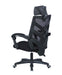 Contemporary Computer Chair w/ Headrest & Padded Arms 4009-CCH-BLK