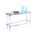 Contemporary Rectangular Glass Top Sofa Table 4038-ST