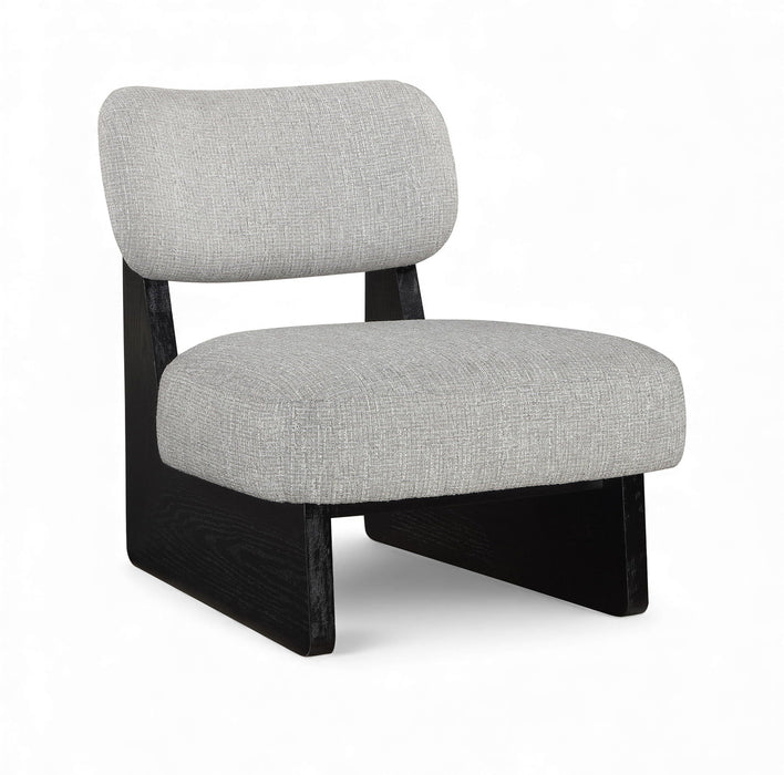 Vetra Linen Textured Fabric Upholstered Chair