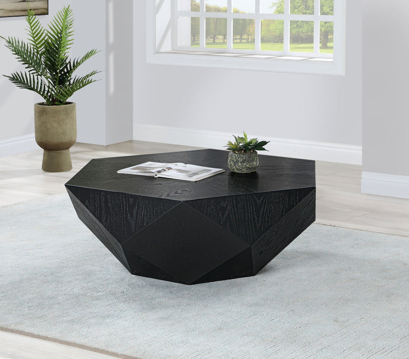 Diamante Oak Veneer Coffee Table