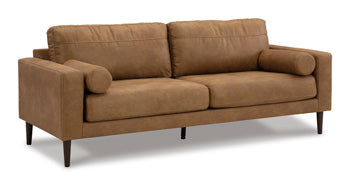 Telora Loveseat - Brown/Beige