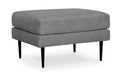 Hazela Loveseat - Black/Gray
