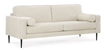 Hazela Loveseat - Brown/Beige