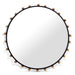 Raven 32" W X 32" H Metal Frame Mirror