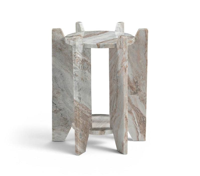 Soriano Genuine Marble End Table