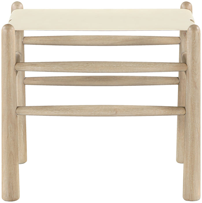 Santos Vegan Leather Upholstered Bench
