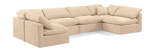 Indulge 140" Velvet Upholstered 6pc. Modular Sectional