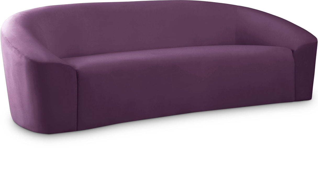 Riley 91" Velvet Upholstered Sofa