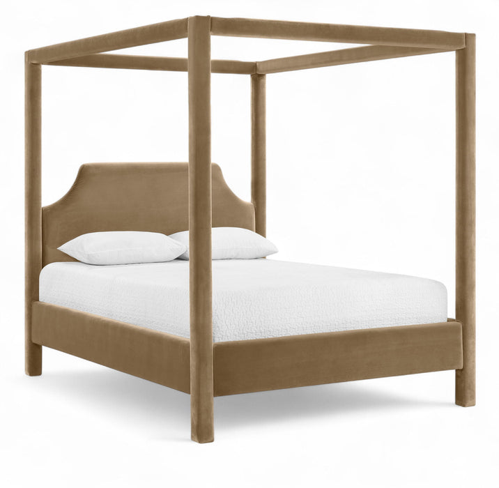 Dawson Velvet Upholstered Bed