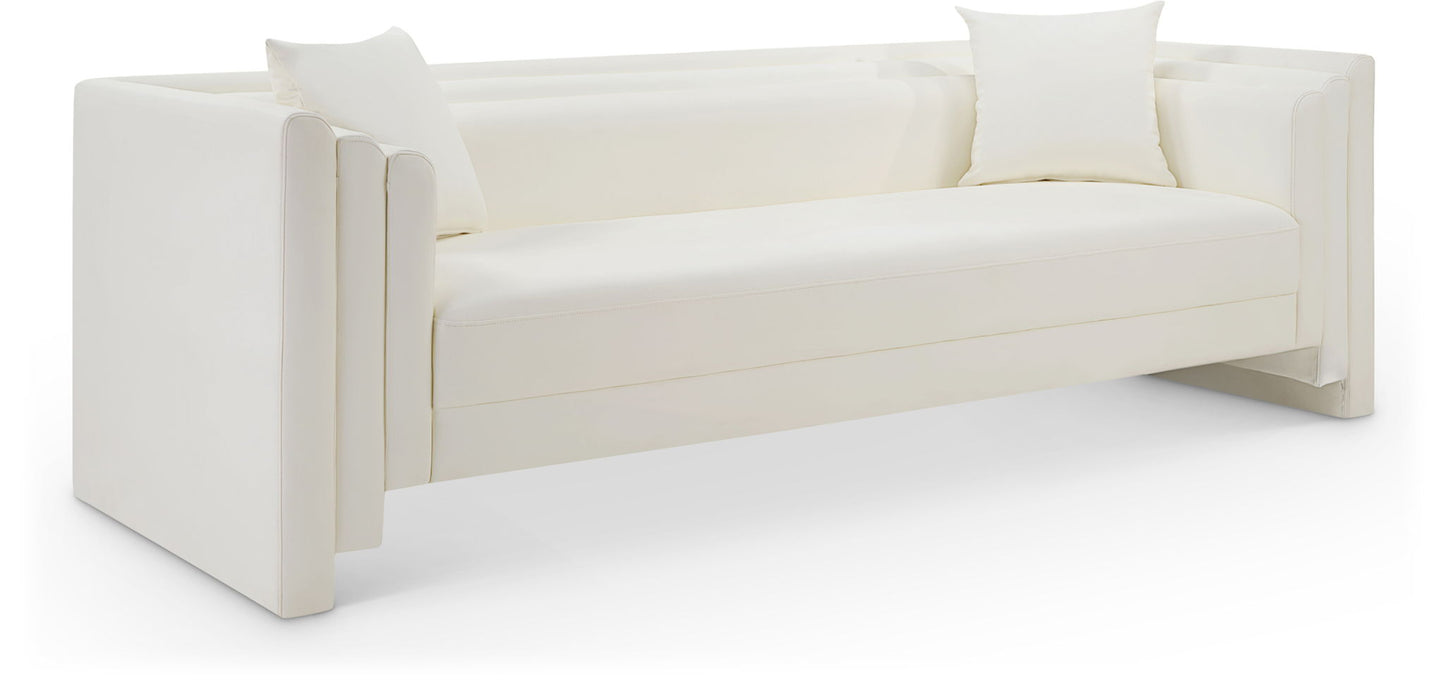 Everett 88.5" Vegan Leather Upholstered Sofa