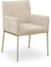 Reeves Chenille Fabric Upholstered Dining Chair