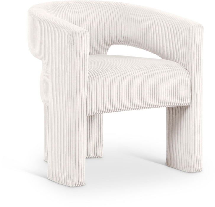 Riz Corduroy Upholstered Accent Chair / Dining Chair