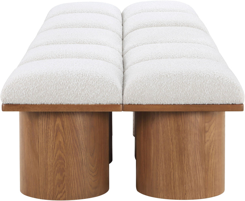 Pavilion Boucle Fabric Upholstered 10pc. Modular Bench