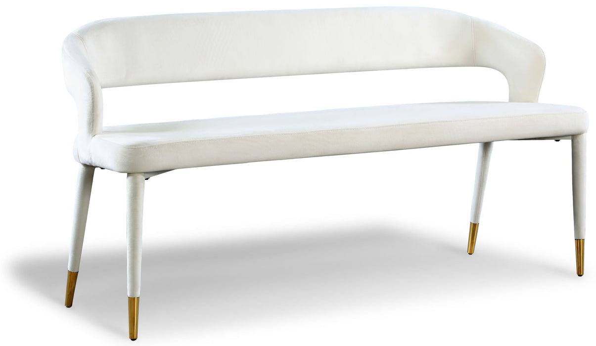 Destiny Velvet Upholstered Bench