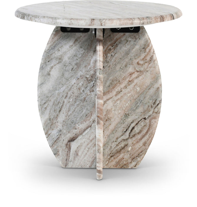 Formentera Genuine Marble End / Side Table