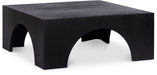 Arch Oak Wood Coffee Table
