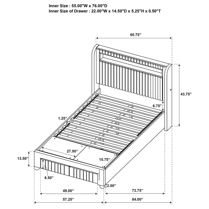 Madison Storage Bed