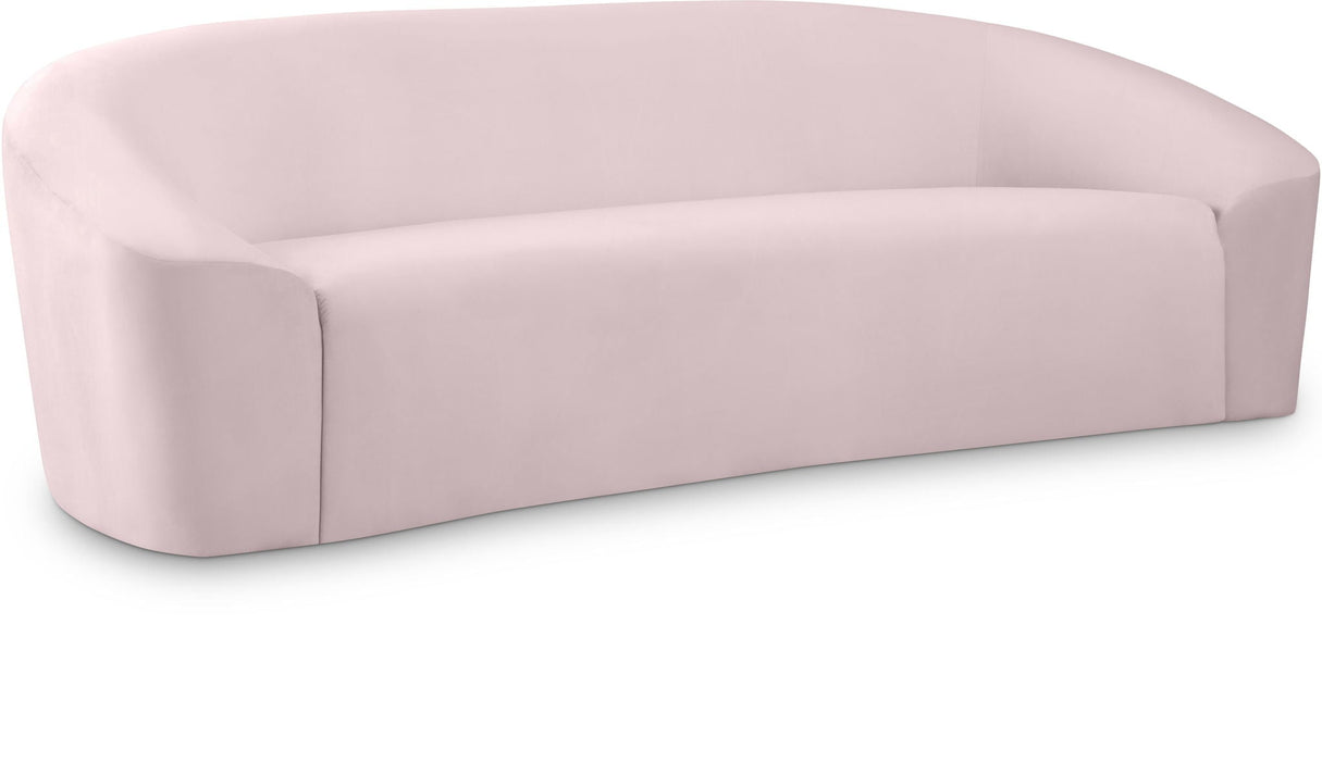 Riley 91" Velvet Upholstered Sofa