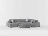 Raife Storage Ottoman (9624BU)