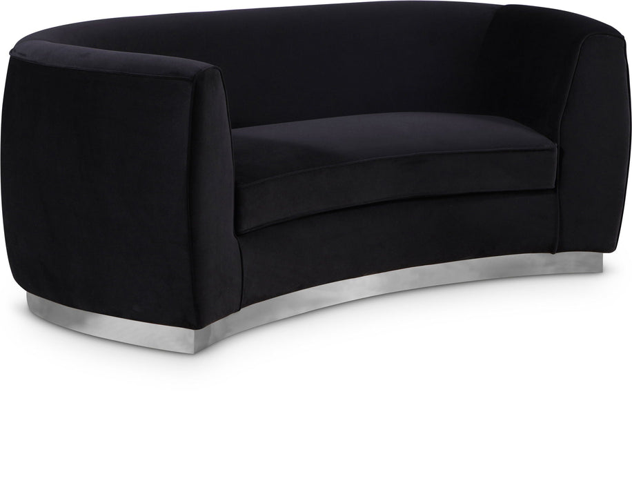 Julian 70.5" Velvet Upholstered Loveseat